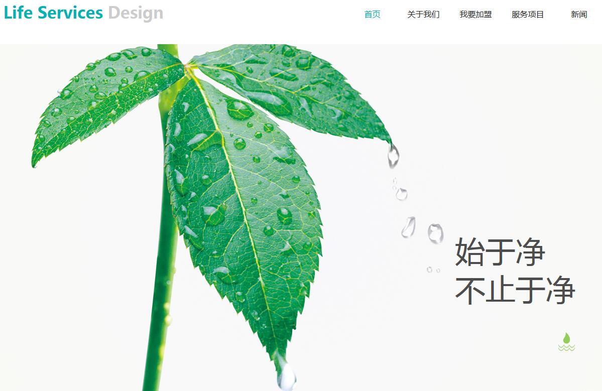 个人网页模板首页的设计形式有哪几种？(图1)