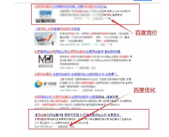 百度竞价排名与网站自然优化的区别是什么?(图1)