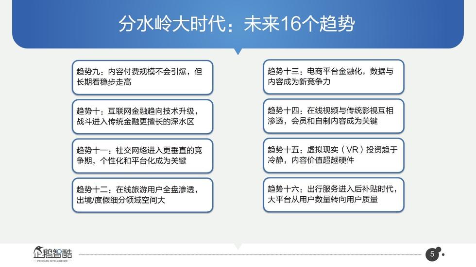 017必读报告：中国互联网未来5年趋势白皮书"