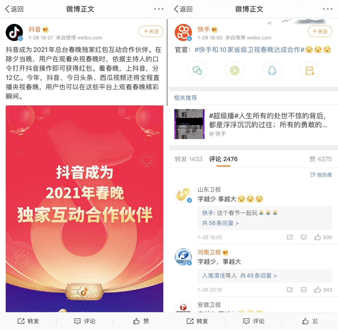 春晚背后的“红包战事”！