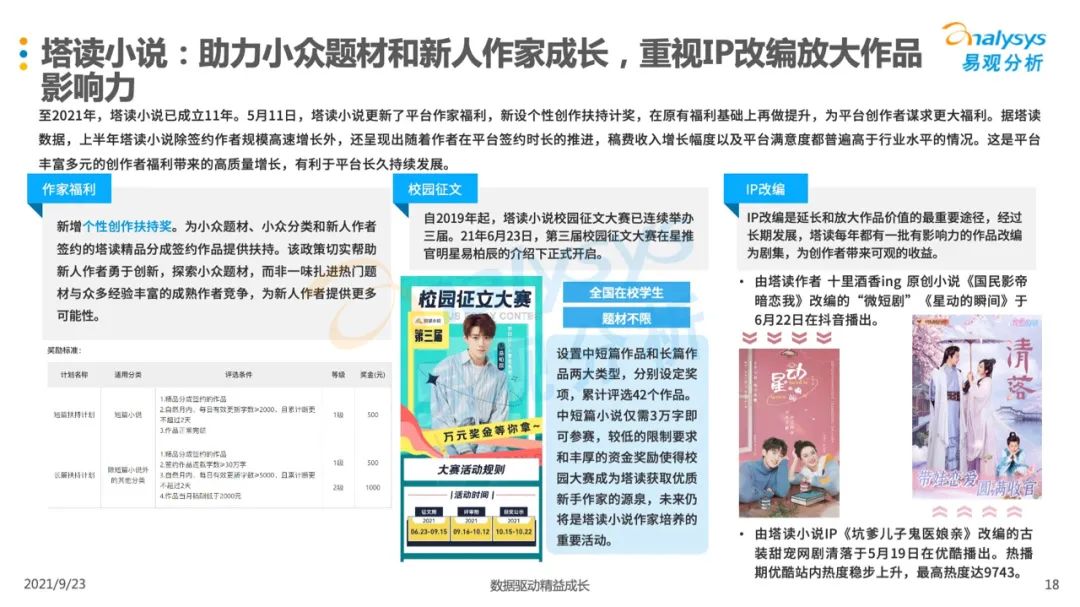 021年第二季度中国移动阅读市场季度盘点"