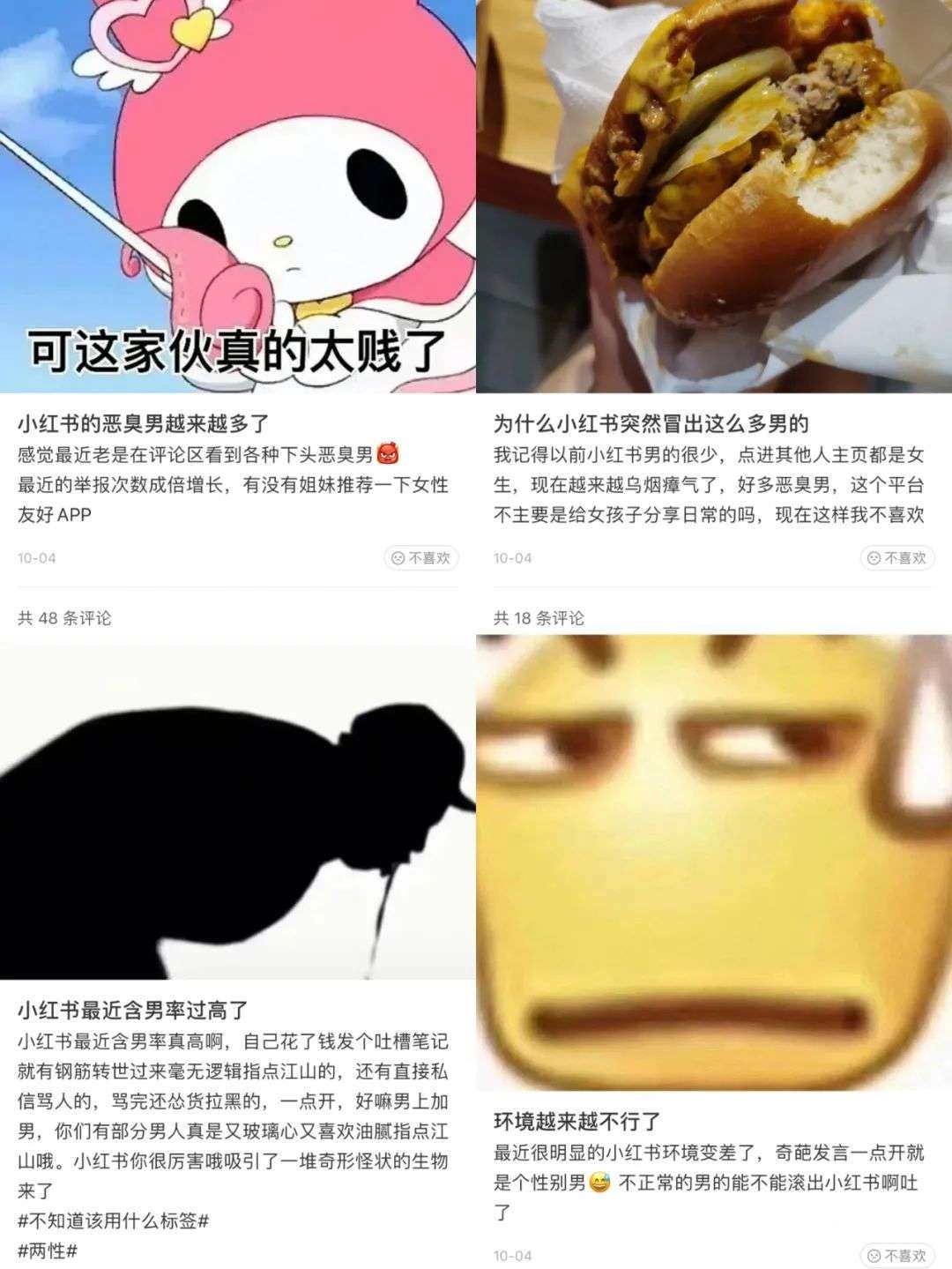 小红书的算法污点无解