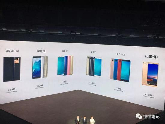 金立两大命门：混乱的产品定位与孱弱的品牌形象