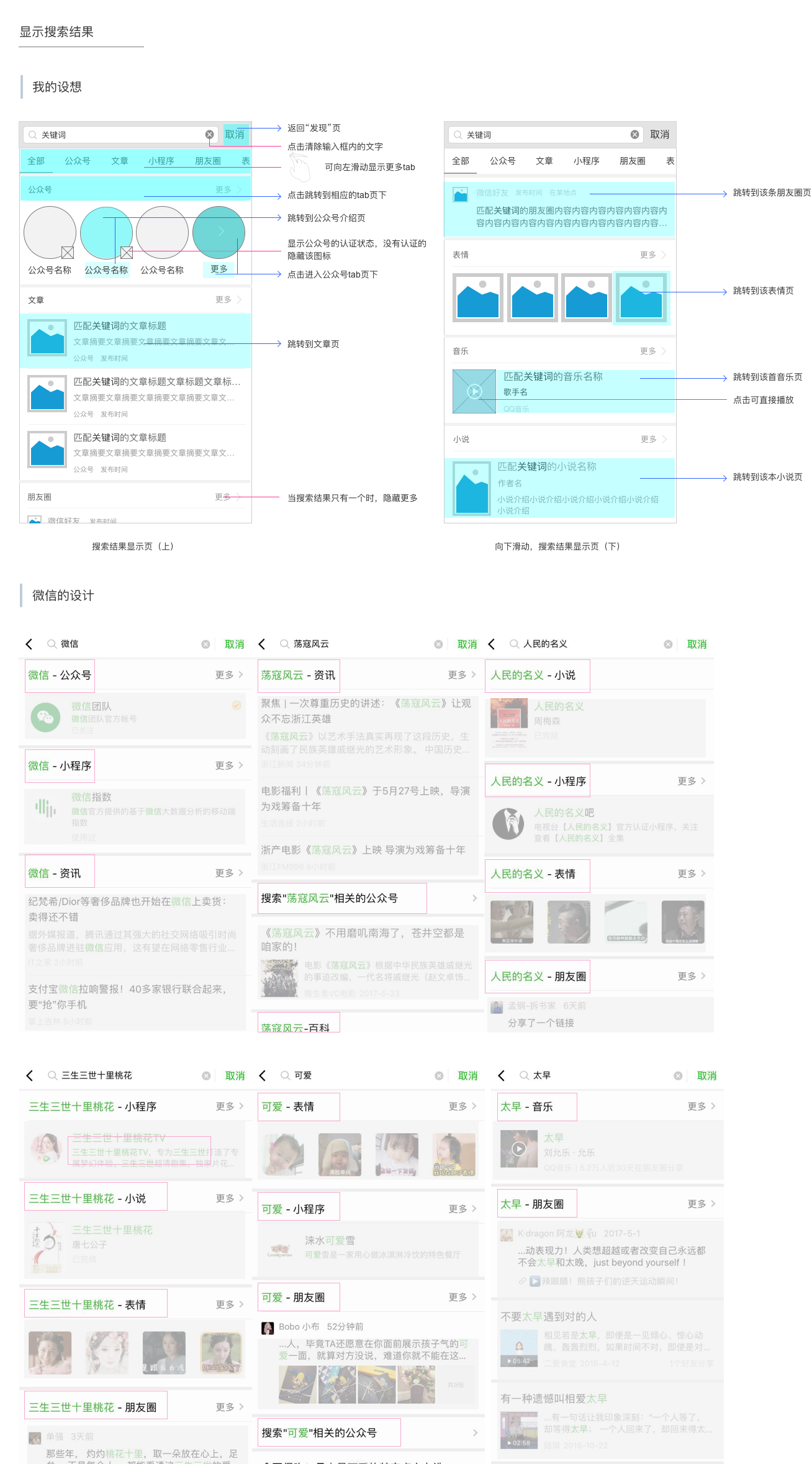 从宏观不雅观到微观不雅观，拆解搜一搜的核心流程和交互细节