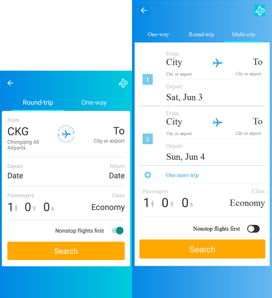 在Ctrip（携程国际版）机票频道设计一个缺失功能，我是这么分析的