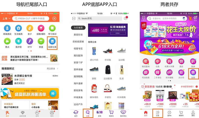 全部分类页，历经5个月的迭代回顾